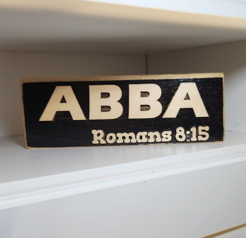 ABBA Shelf Sign Image
