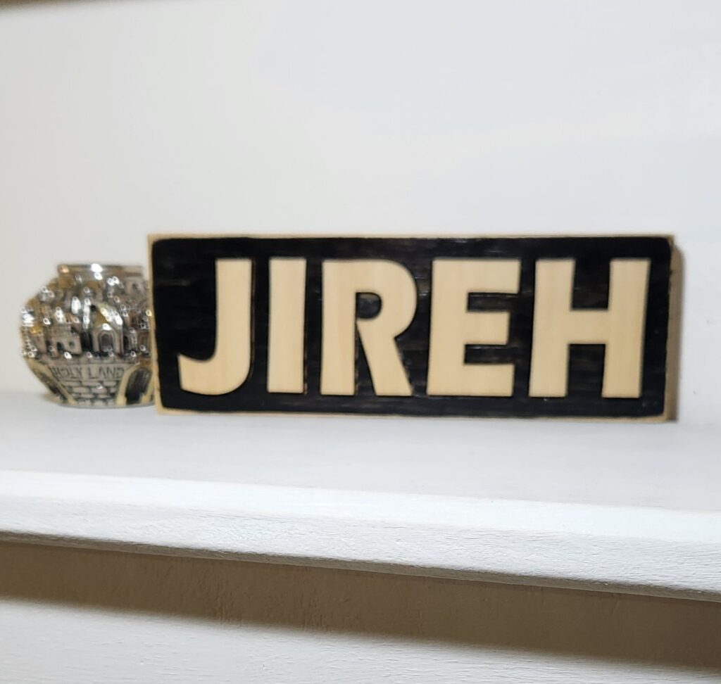 JIREH Shelf Sign Image