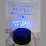 LIGHTED Acryllic Sign - Cover Image